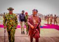 DEFENCE MINISTER CHARGES NIGERIAN AIR FORCE TO DOMINATE AIRSPACE, ERADICATE INSECURITY