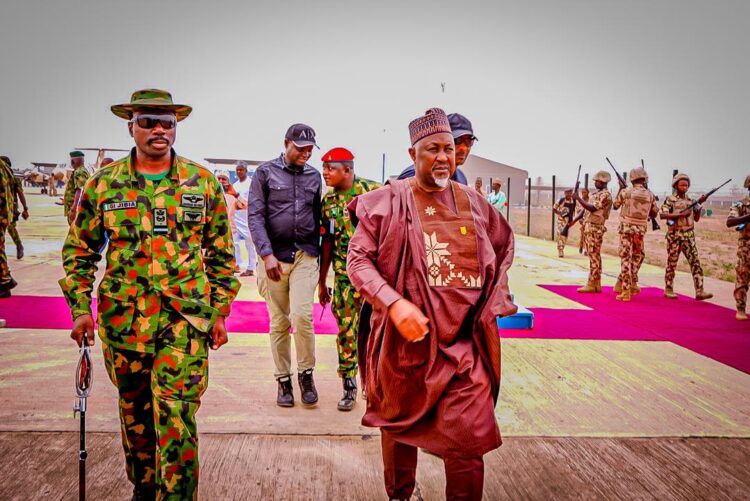 DEFENCE MINISTER CHARGES NIGERIAN AIR FORCE TO DOMINATE AIRSPACE, ERADICATE INSECURITY