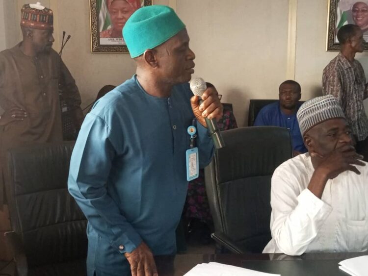 ACTING NC/CEO, AUDA/NEPAD NIGERIA HOLDS MEETING WITH MANAGEMENT STAFF FOR CAPACITY DEVELOPMENT.