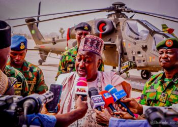 WITH COMMITMENT AND RESILENCE WE WILL DEFEAT BANDITRY AND TERRORISM-BADARU