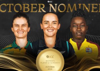 ICC Women’s Player of the Month nominees for October announced