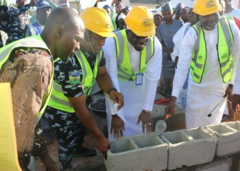 GAIDAM FLAGS OFF CONSTRUCTION OF SMART MODERN POLICE HEADQUARTERS IN MPAPE