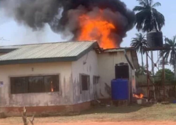 Over 700 Ballot Boxes, Other Items Destroyed as Fire Razes INEC Office in Delta State