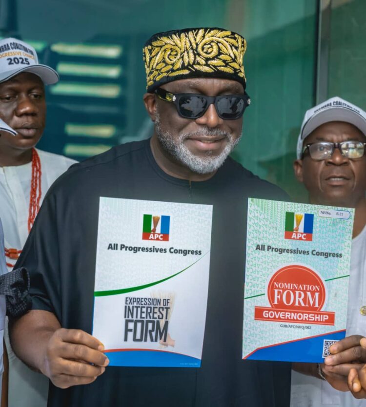 Anambra Coalition for Progressive Change Purchases APC Governorship Forms for Prof. Obiora Okonkwo