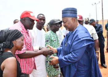 JOS ATTACK: DEFENCE MINISTER VISITS AFFECTED COMMUNITY, REITERATES PRESIDENT’S COMMITMENT TO END VIOLENCE