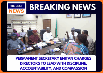 PERMANENT SECRETARY ENITAN CHARGES DIRECTORS TO LEAD WITH DISCIPLINE, ACCOUNTABILITY, AND COMPASSION